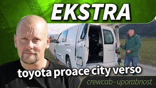 2024 toyota proace city verso - crewcab (uporabnost)