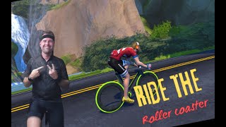 Zwift | Punchy Power | Stage 5 | Jurassic Coast | What....no flat sections?