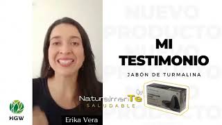 Testimonio del jabón de Turmalina HGW - NaturalmenTé Saludable