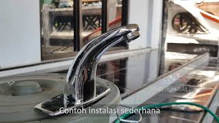 KRAN WASTAFEL OTOMATIS | AUTOMATIC WATER FAUCET IR SENSOR