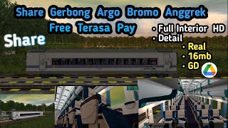 Share Gerbong Argo Bromo anggrek Full Interior Trainz Simulator