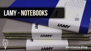 LAMY NEW Notebook line-up - Review