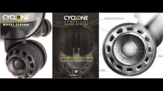 Award Winning Cyclone™ Spherical Wheel System by Traveler's Choice Travelware