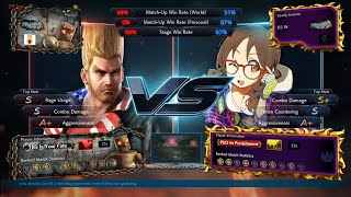 Ranked Match |||Phonixx(Paul) Deadly Scorpion (Julia) Tekken Faisalabad