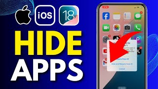 How To HIDE APPS On iPhone iOS 18 (NEW!)