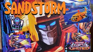 Recensione Transformers Legacy united sandstorm