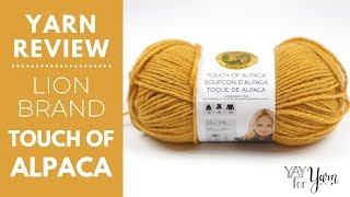 Why THIS is One of My New Favorite Yarns - Lion Brand Touch of Alpaca Review | Yay For Yarn