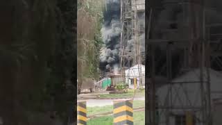 Hima cement factory fire accident😭😭