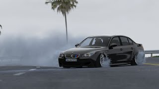 hep sana çıkıyor bu yollar - slowed & reverb | BMW M5 E60