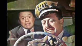 Jack Benny TV Show 1955-04 -17 At The Union Train Station Leaving For New York S5 E15 Rare Mel Blanc