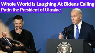 Viral video of Biden calling Putin the PRESIDENT OF UKRAINE | NATO Leaders Shocked I By WHN