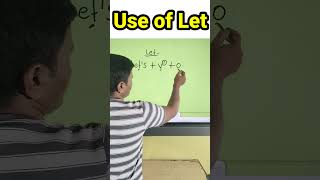 Use of let in spoken English.