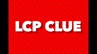 LCP Clue Teaser