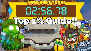 Btd6 Race Stream, Dinosaurs, Magic in 2:56.78 Top 1% Guide!!