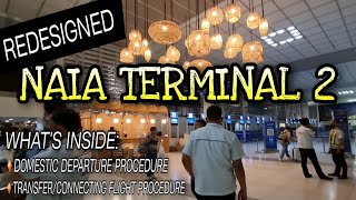 NAIA Terminal 2 | Step by step guide for Domestic Departure and Transfer/Connecting Flight Procedure