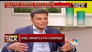 Mr. Sajjan Jindal's Interview - CNBCTV18 ( Part1)