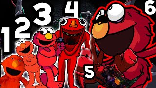 PIBBY ELMO ALL PHASES (1-6) | Sesame Street, Pibby Elmo (Newest/FNF/Pibby)