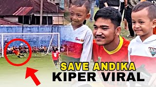 Aksi Penyelamatan Andika Kiper Tarkam Yang Lagi Viral | Turnamen Pemuda Kedai Siblah Cup-1 2022