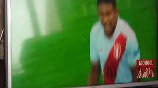 GOL QUE NOS LLEVO A SEMINIFALES PERU VS URUGUAY