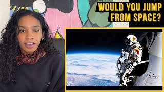 Jumping From SPACE (World Record Supersonic Freefall) | reaction