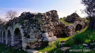 Cistern and fountain of Teos Ancient City, Roman Period.