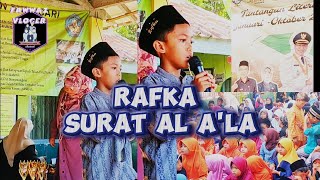 RAFKA MELANTUNKAN SURAT AL A'LA MEMPERINGATI MAULID NABI MUHAMAD SAW SDN SUKA SARI