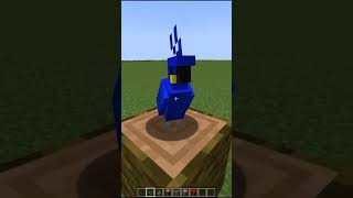 How to make a bird cage in minecraft #shorts #minecraft #redstone