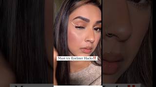 Eyeliner hacks| eye liner tricks| #eyelinertutorial #shortvideo