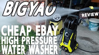 Cheapest High Pressure Water Cleaner on Ebay - BIG YAO