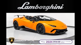 2019 Lamborghini Huracan Performante Spyder L1713