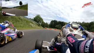 RSD Karting GK4 Tests @ Spa-Francorchamps w/ Noa Mengal vs Björn Verhamme (X30 Senior)