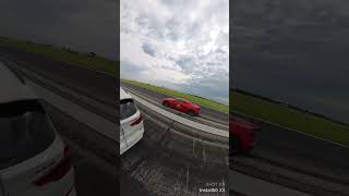 C8 Z06 vs x3m 1/2 mile race