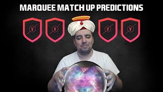 Marquee Matchups (what week are we in?) prediction and investment tips.