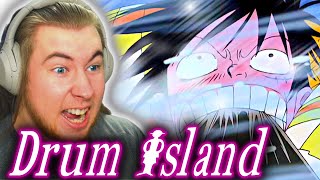 LUFFY THE CAPTAIN | One Piece REACTION: Drum Island Arc (1/3)