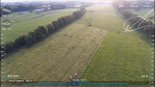 Parrot Bebop Drone & iPhone 6S both with MIMO maximum range test