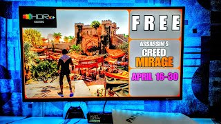 Assassin's Creed Mirage Free To Play PC, PS4,XBOX,PS5 (April 16- 30)