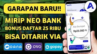 GARAPAN BARU!! Aplikasi Aladin Bank Penghasil Uang | Bonus Daftar 25 Ribu Langsung Bisa Ditarik!