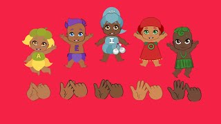 SIGN LANGUAGE Kapua Mā I Colours Song I Tākaro Tribe Music I Kids Cartoon