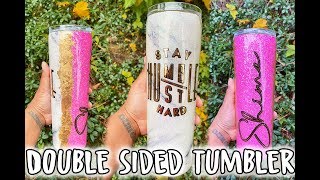 EPOXY: Double Sided Foil Tumbler