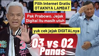 Pak Prabowo Tidak Bisa Mengelak. Jejak Digitalnya masih UTUH . Intern Gratis Otaknya Dangkal