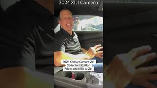 2024 Chevy Camaro ZL1 #6speedmanual #chevycamarozl1 #americanmuscle