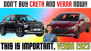 HYUNDAI VERNA & CRETA Update | VERNA 2023 Details | Features, Price, Specifications, Launch Date |