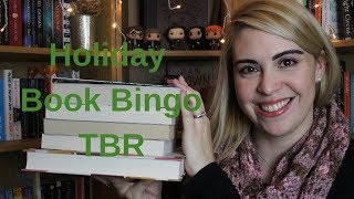 Holiday Book Bingo TBR | Vlogmas Day 2