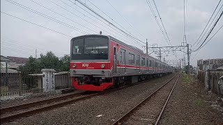 Komplikasi KRL di lintas red line di hari berkah/Hunting di petak citayam/Vincent The Railfans🔴⚪🔴