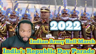 Indian Army Hell March || 2022 || India's Republic Day Parade || Debdut YouTube Reaction