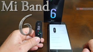 Mi Band 6 Xiaomi Unboxing Configurar Mi Fit Dicas primeiro uso Pulseira Inteligente diferença 5 vs 6