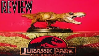 Jurassic Park 25th Anniversary ThinkGeek Exclusive T-Rex Statue Unboxing and Review