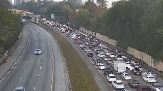 Deadly crash shuts down GA 400 in Buckhead