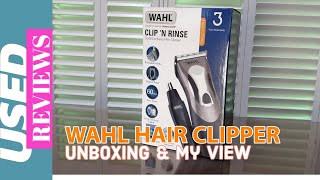 WAHL Cordless Hair Clippers by USED Review