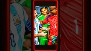 How a Nigeria keeper won Messi respect in the world cup #messi #vincen #NigeriaVsArgentina